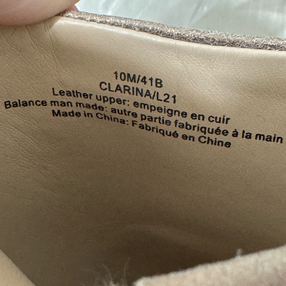Karl Lagerfeld Paris Clarina Platform Sandal Latte Women's 10 Metallic Brown - Picture 16 of 16